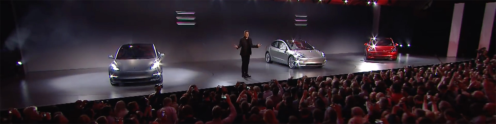 Tesla Unveils Model 3（Tesla）