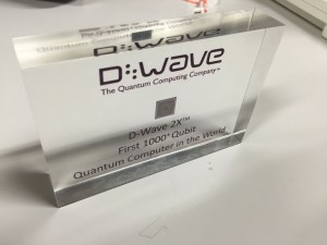 D-wave2Xチップ