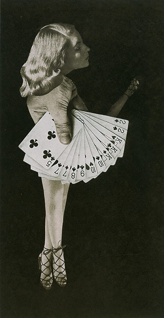 図28-2──岡上淑子〈ダンス〉1951。（『岡上淑子全作品』岡上淑子、河出書房新社、2018）
