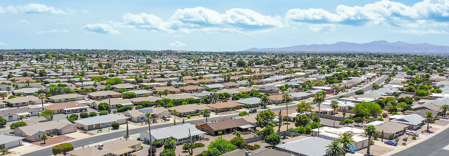 アリゾナ　郊外　住宅街　イメージ