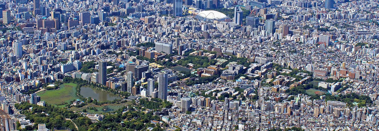 東京大学　俯瞰　都市　イメージ